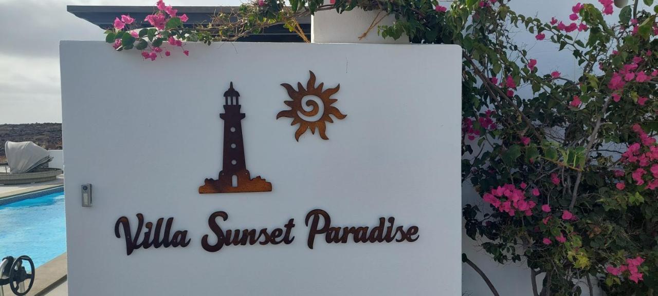 Villa Sunset Paradise With Panoramic Sea View, First Line, Sunsets Playa Blanca  Esterno foto