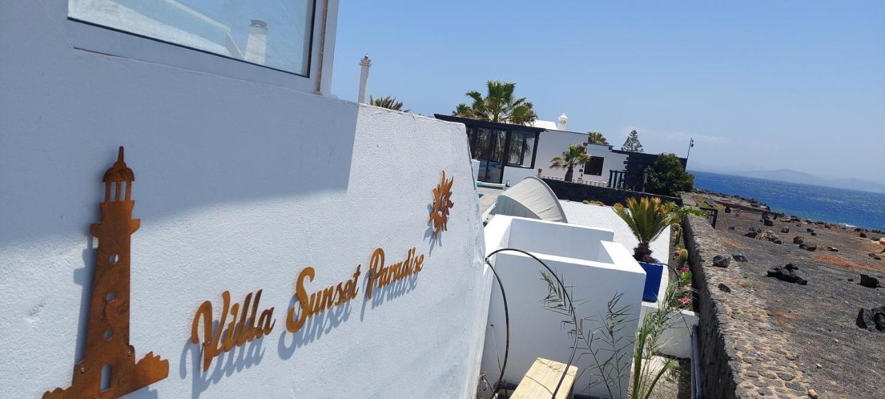 Villa Sunset Paradise With Panoramic Sea View, First Line, Sunsets Playa Blanca  Esterno foto