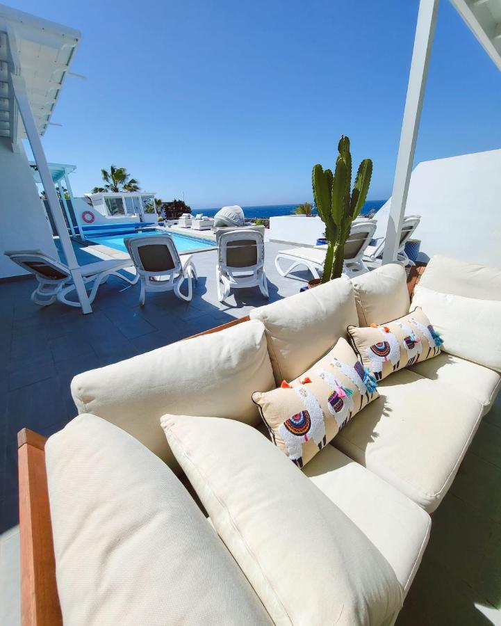 Villa Sunset Paradise With Panoramic Sea View, First Line, Sunsets Playa Blanca  Esterno foto