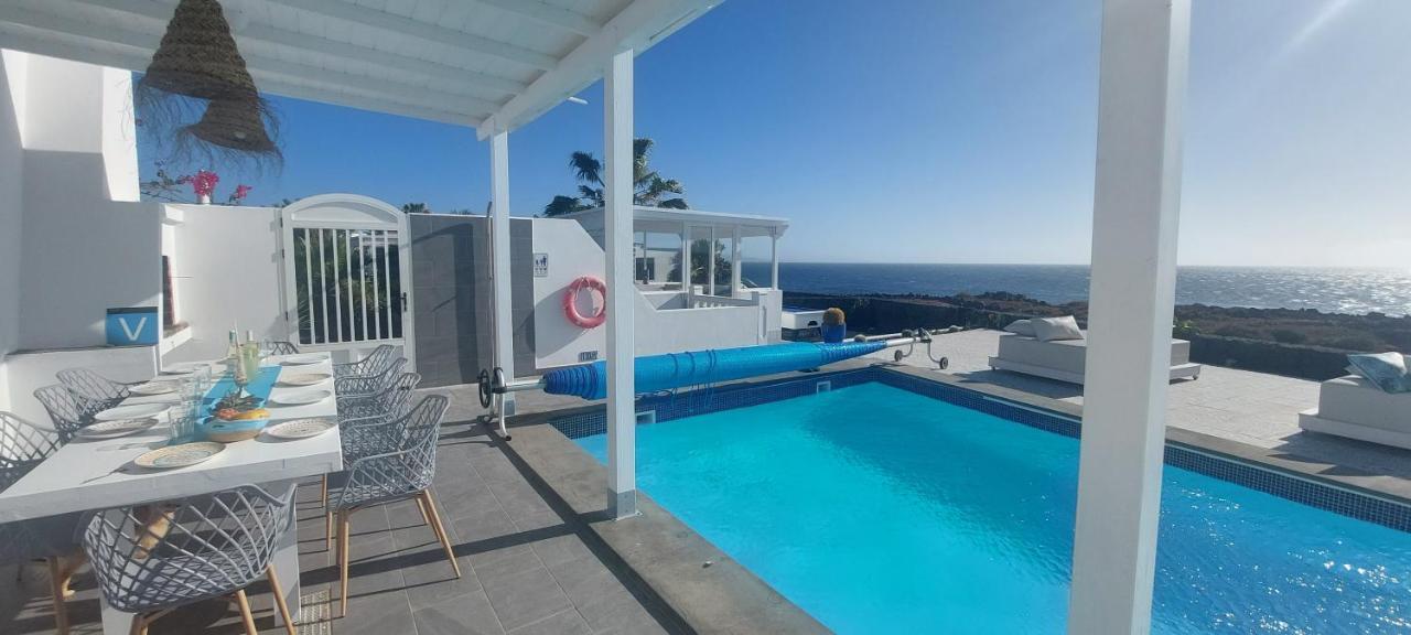 Villa Sunset Paradise With Panoramic Sea View, First Line, Sunsets Playa Blanca  Esterno foto