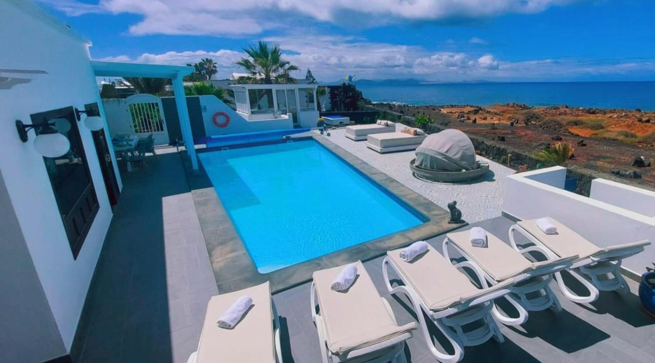 Villa Sunset Paradise With Panoramic Sea View, First Line, Sunsets Playa Blanca  Esterno foto