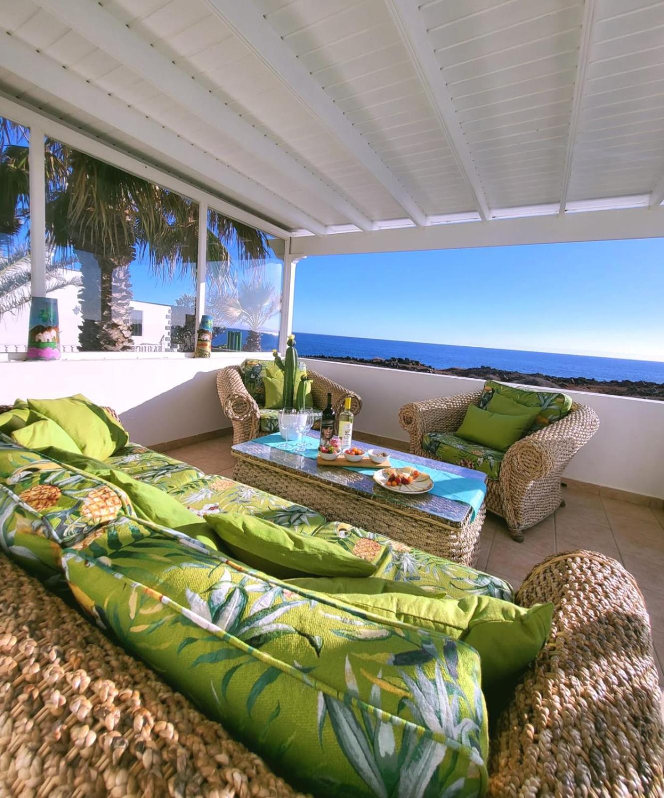 Villa Sunset Paradise With Panoramic Sea View, First Line, Sunsets Playa Blanca  Esterno foto